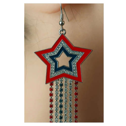 گوشواره آویز ستاره ای