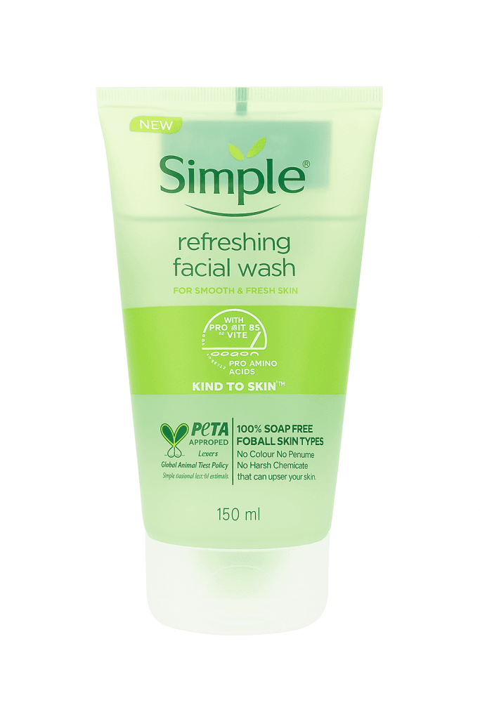 Simple Refreshing Facial Wash (ژل شستشوی صورت فرشینگ سیمپل)