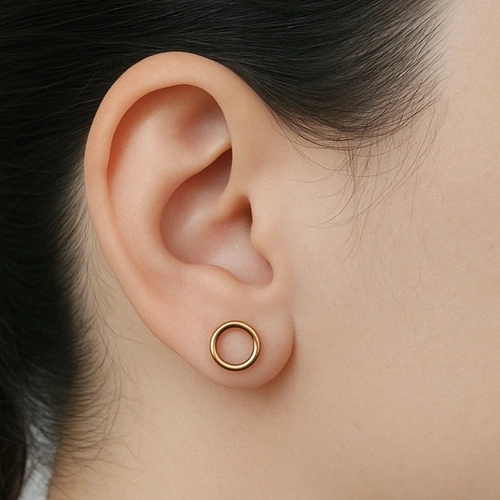 گوشواره حلقه ای مینیمال