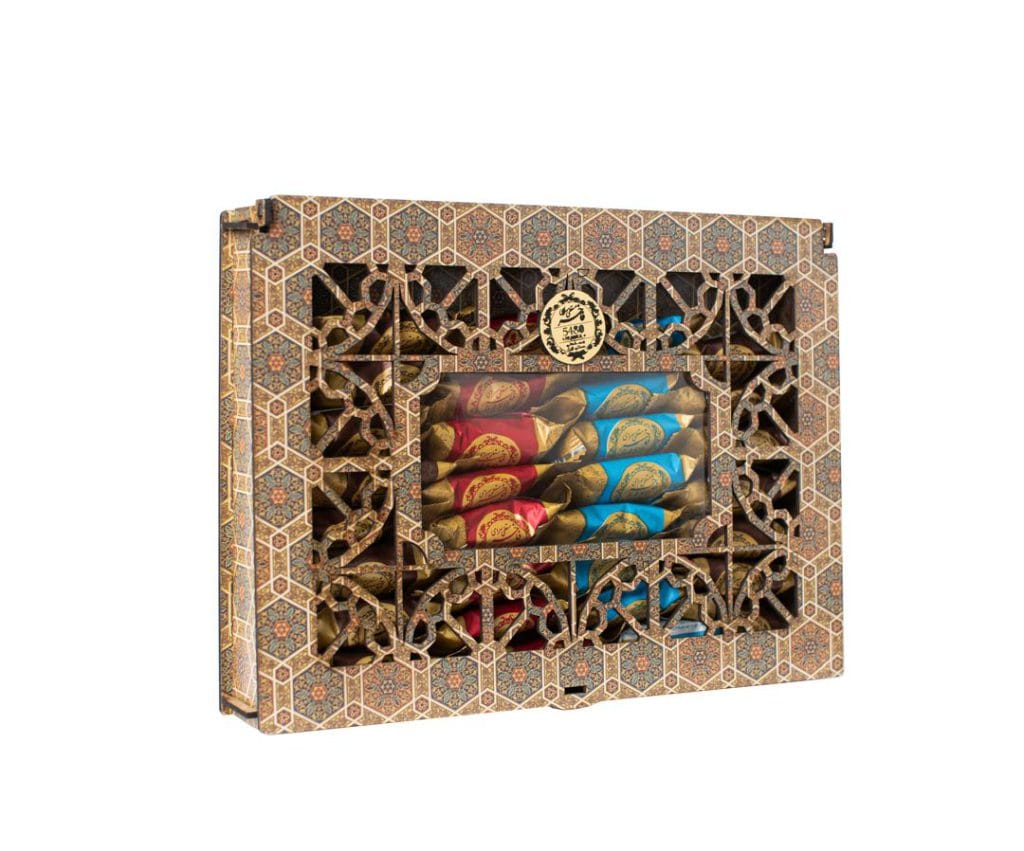 حلوا مغزدار طرح چوب مینا